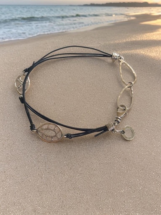 Silpada Jewelry - Silpada Boho Charm Black Cord Bracelet
B2476 fits up to 8.5 inches